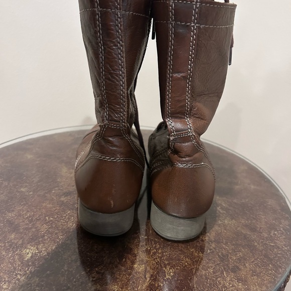 Steve Madden Combat Boots in Brown - Picture 5 of 9